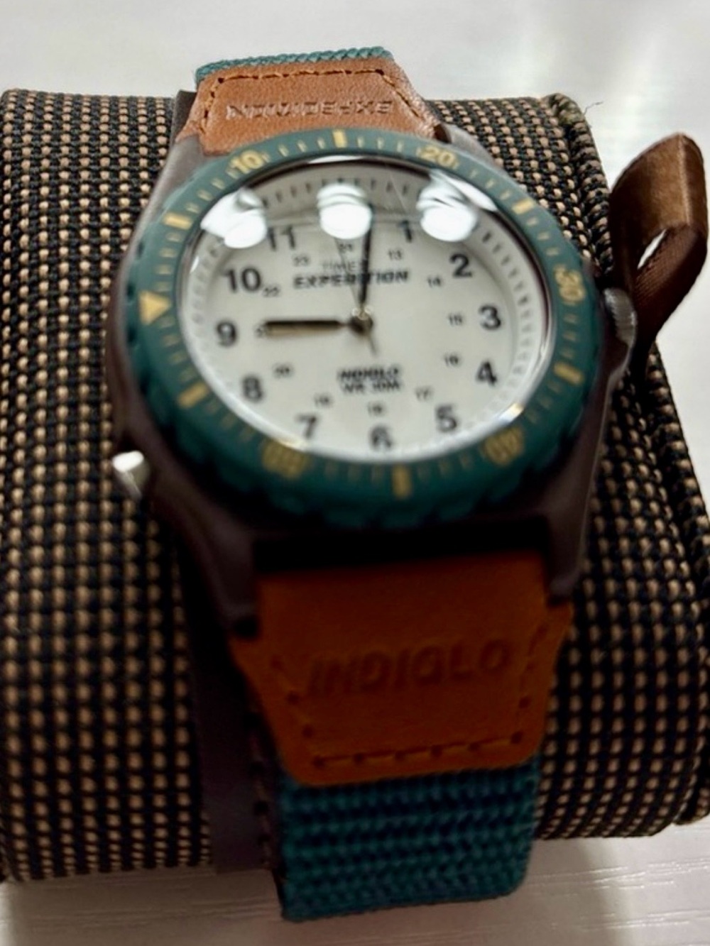 Timex Expedition Watch in Teal & Brown - Picture 2 of 5